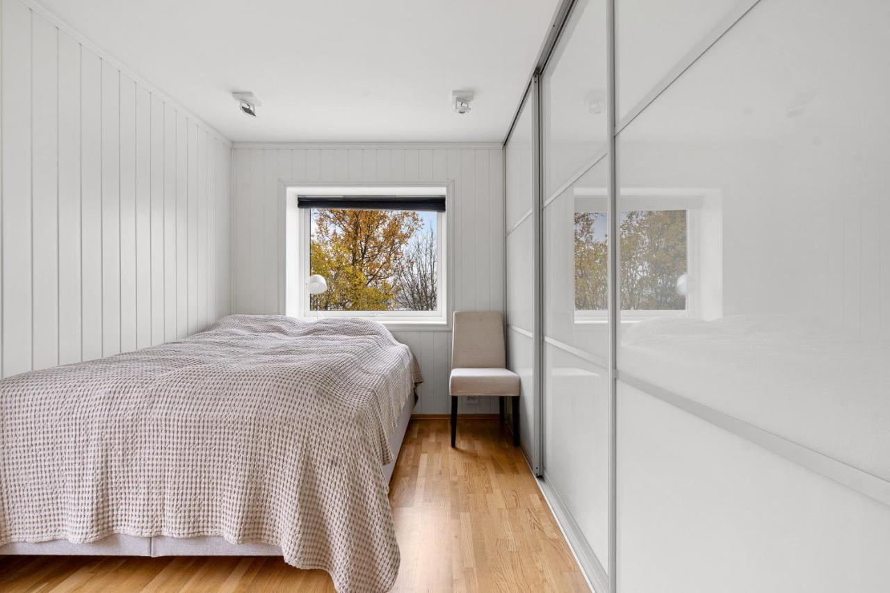 Cozy Elegant 2Bedroom Apt W/Parking And Nice View 特罗姆瑟 外观 照片